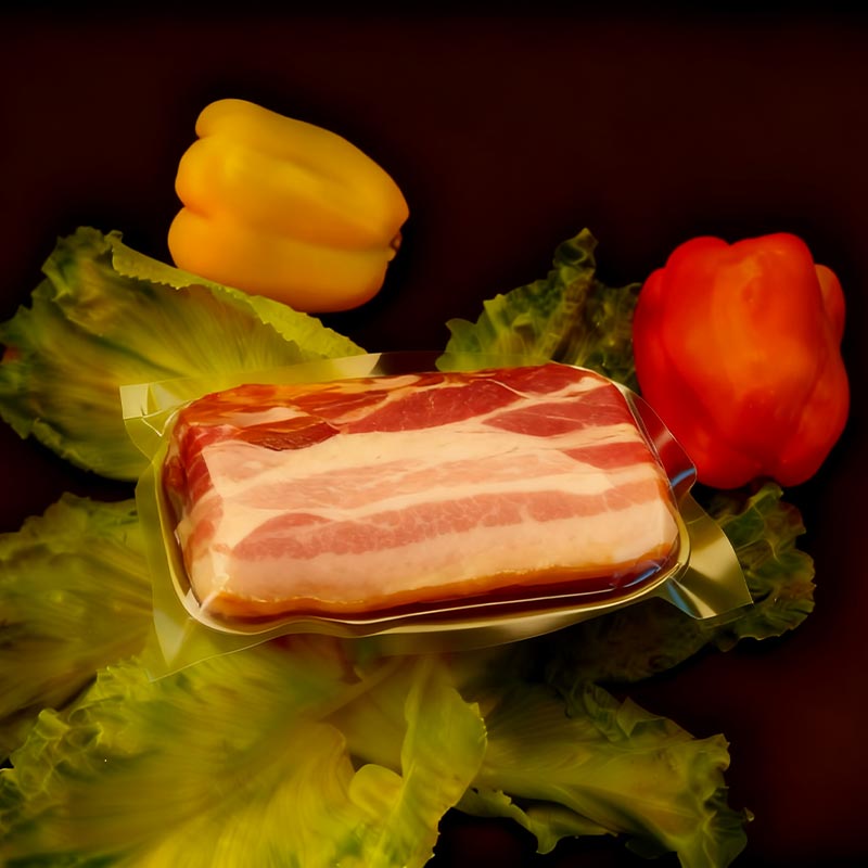 EVA lämpökutistekalvo pekonille