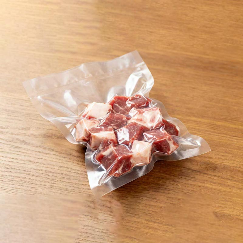 Elintarvikemuovinen tyhjiöpussi